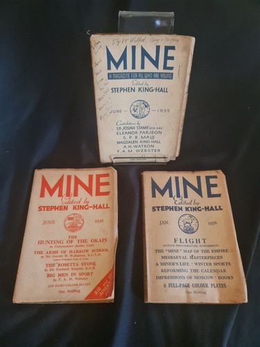 Mine magazine x3 - "mine",
