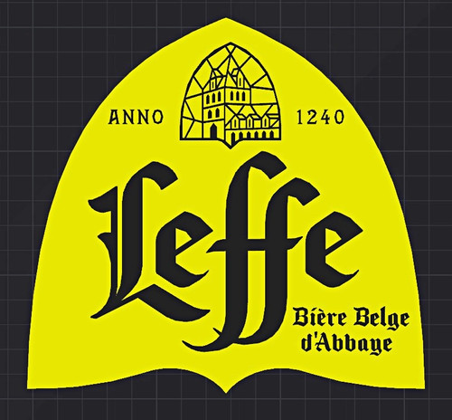 Leffe beer logo - beer, sign