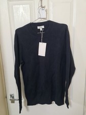 Cos Mens Ribbed Sweater Cotton