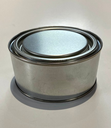 Empty metal tin - empty, for