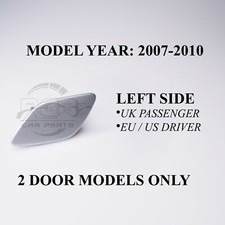 Left LH Headlight Washer Cover