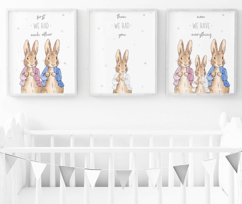 Peter rabbit nursery wall - peter,
