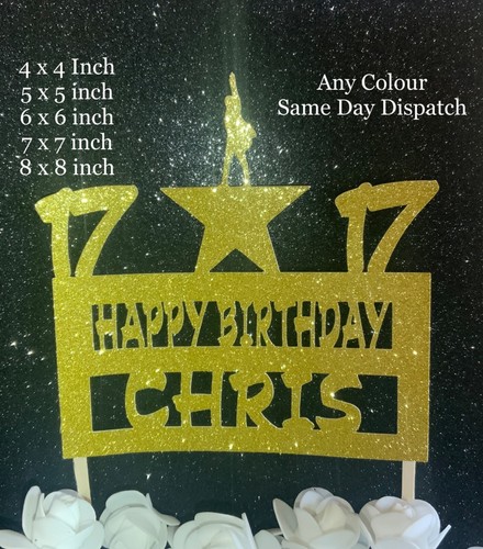 Hamilton personalised glitter - hamilton,