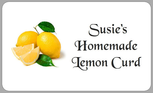 Lemon curd cheese stickers - lemon,