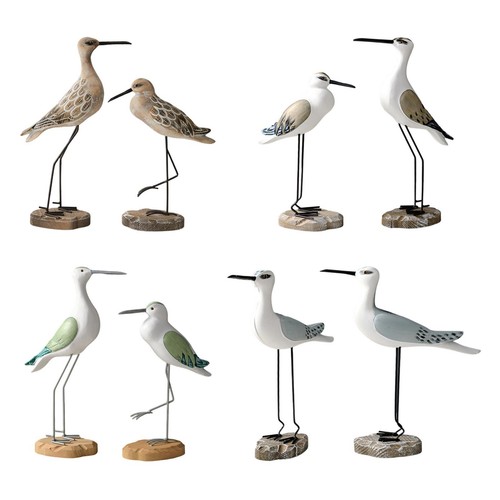 Rustic sea bird sculpture - sea,