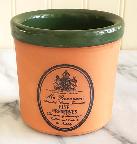Vintage advertising crock - vintage,