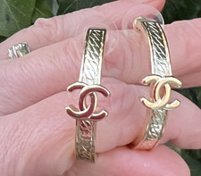 COCO CHANEL CC LOGO GOLD