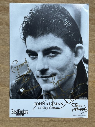 Hand signed eastenders - hand,