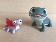 Disney Frozen 2 Bruni the Fire Spirit Salamander Purple Hard Toy Figure Rare
