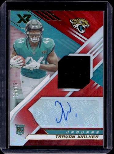 Travon walker rookie auto 75 - travon,