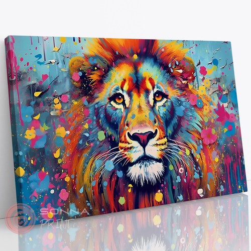 Lion pride wildlife ink - pride, splash