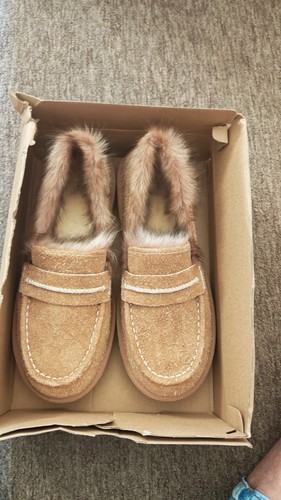 Brown tanned ugg ellis lofas - ellis,