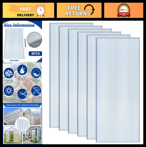 Pcs polycarbonate greenhouse - 6,