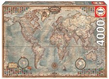 Historical World Map 4000pc