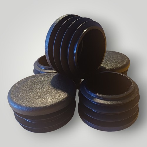 40mm round end caps - end, plastic