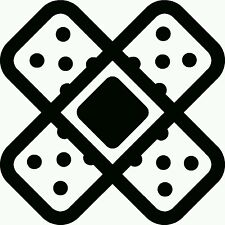 Plaster Car decal/sticker jdm, funny x1, other colours available