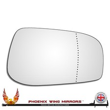 For Volvo S60 2003-2006 Wide Angle Wing Door Mirror Glass Right Hand Driver Side