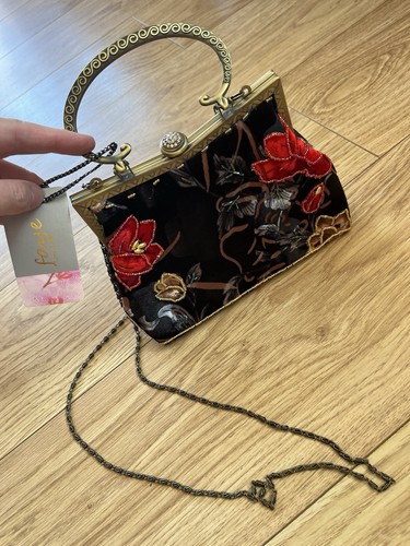 Faye london velvet beaded - london,