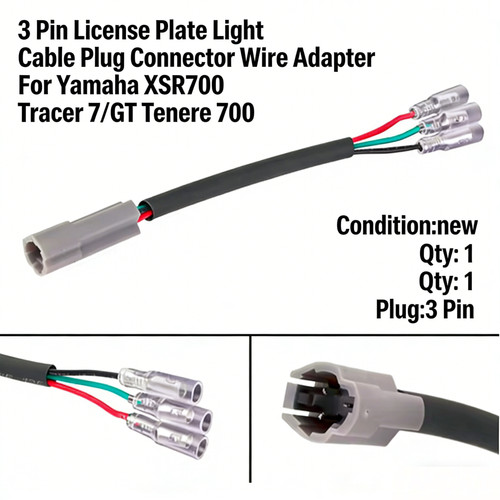 Pin license plate light - 3,