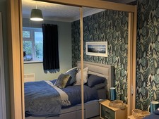 Large Mirrored Wardrobe