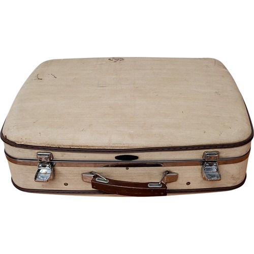 Antler vintage beige suitcase - antler,