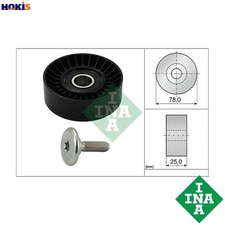 DEFLECTIONGUIDE PULLEY VRIBBED