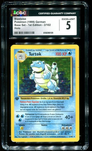 Cgc blastoise 1st edition - cgc,