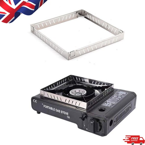 Portable camping stove stand - stove,