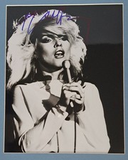 Original Signed Photo of Debbie Harry 10x8 + COA