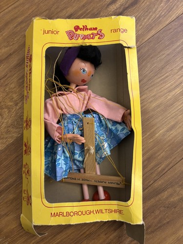 Pelham vintage puppet girl - pelham,