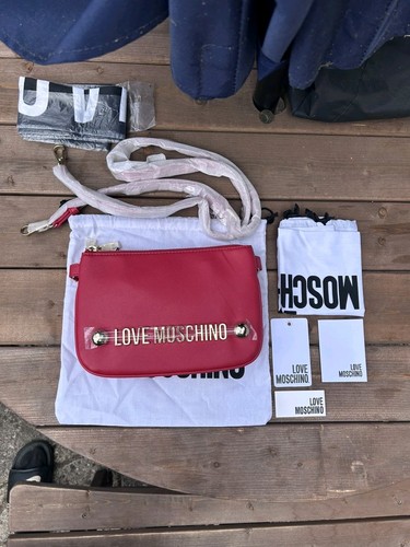 Love moschino red faux - moschino,