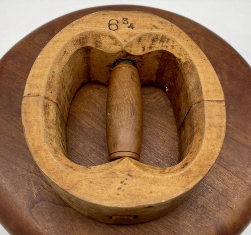 Vintage piece wooden - vintage, hat