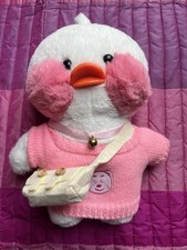 Lalafunfun 30cm Cute Plush Duck  kawaii Soothing  Stuffed Animal Toys