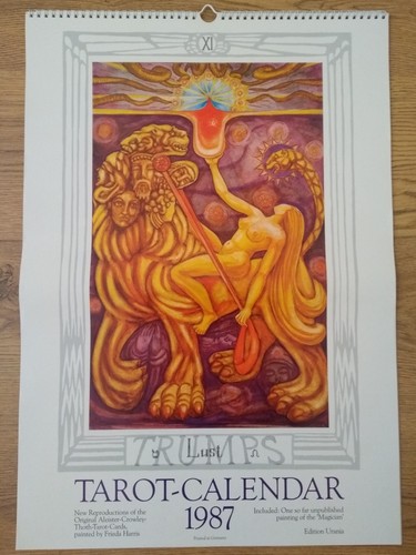 1987 thoth tarot calendar - 1987,