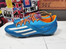 adidas F10 Adizero FG football boots Blue Men's Size UK 10