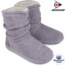 LADIES SLIPPERS WOMEN DUNLOP