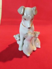 Vintage porcelain Jack Russell