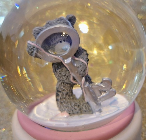 You bear figurine snow - me,