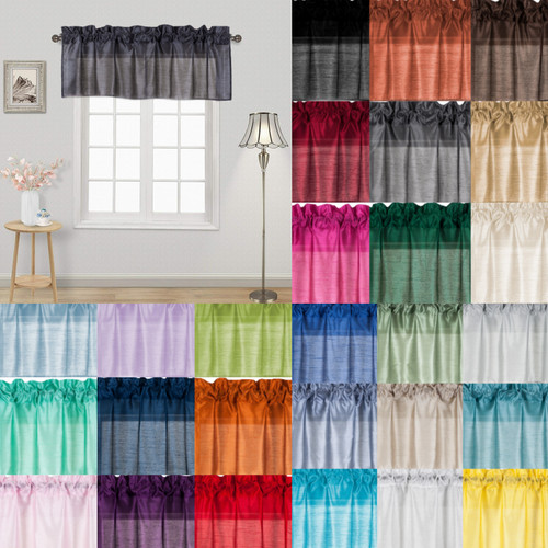 1pc solid straight valance - 1pc,