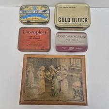 Vintage Metal Old Tins &