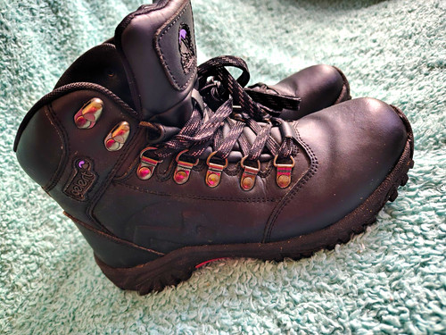 Gelert leather hiking boots - leather,