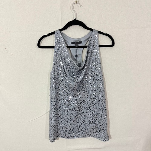 Bcbgmaxazria silver sequin - silver,
