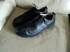 Men's Adidas  Z-Traxion Size UK 9 Black Golf Shoes