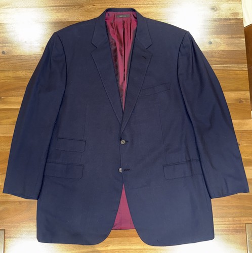 Brioni escorial wool navy blue - brioni,