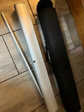 Portable Retractable Projection Screen with Carrying Case – 60" Display