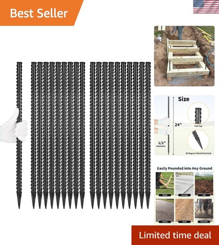 Versatile rebar stakes - versatile,