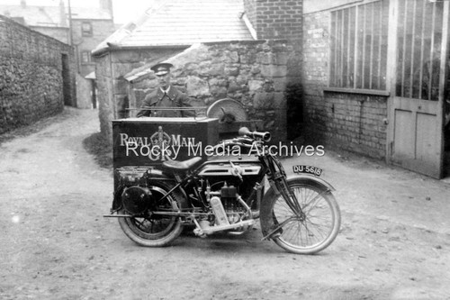 Zsa royal mail motorcycle - royal,