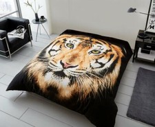 Luxury 3D Animal Skin Throw