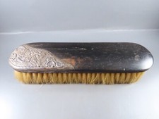 ANTIQUE Levi & Salaman Clothes Brush STERLING SILVER COURTING COUPLE Birmingham