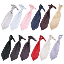 Mens Boys Pre-Tied Cravat